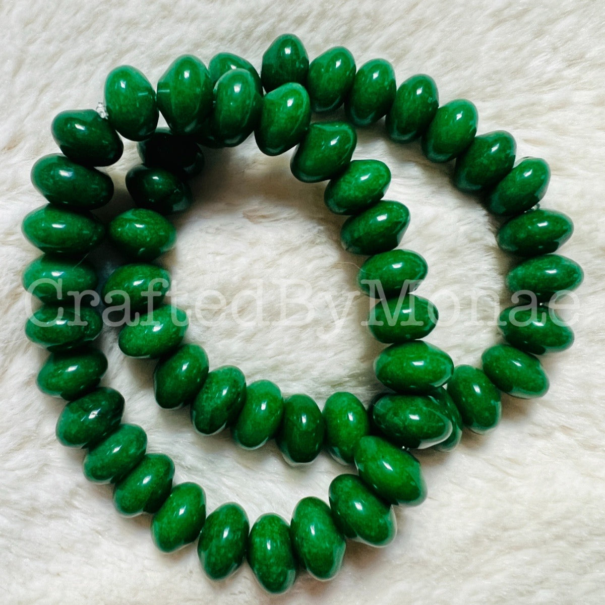 Emerald Jade Energy Vibes Bracelet