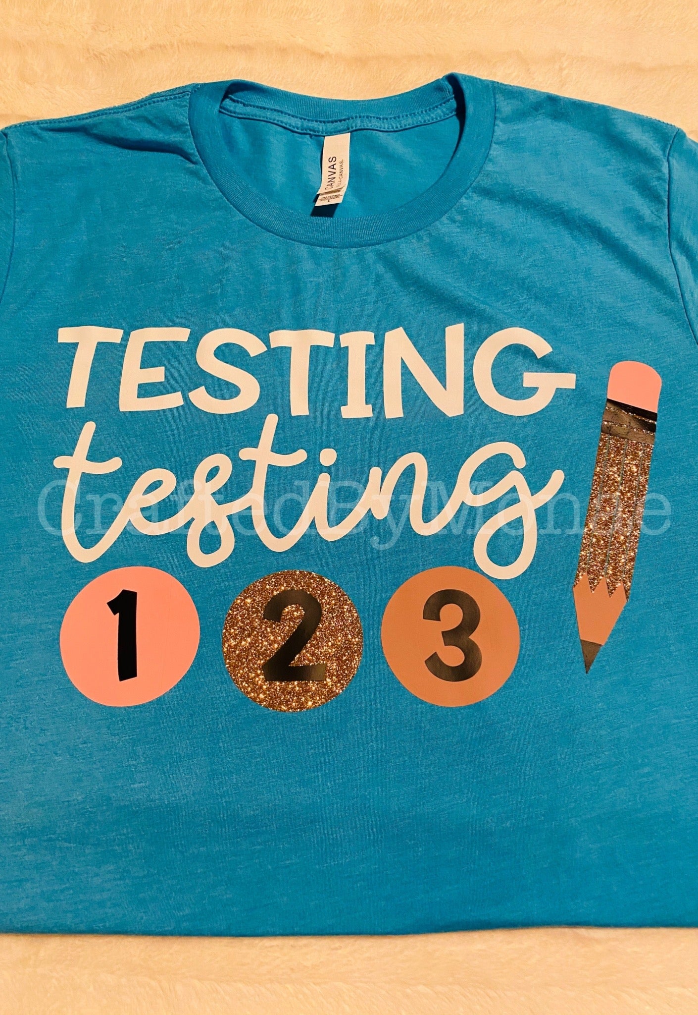 đź“”Testing Testing 123 Tee