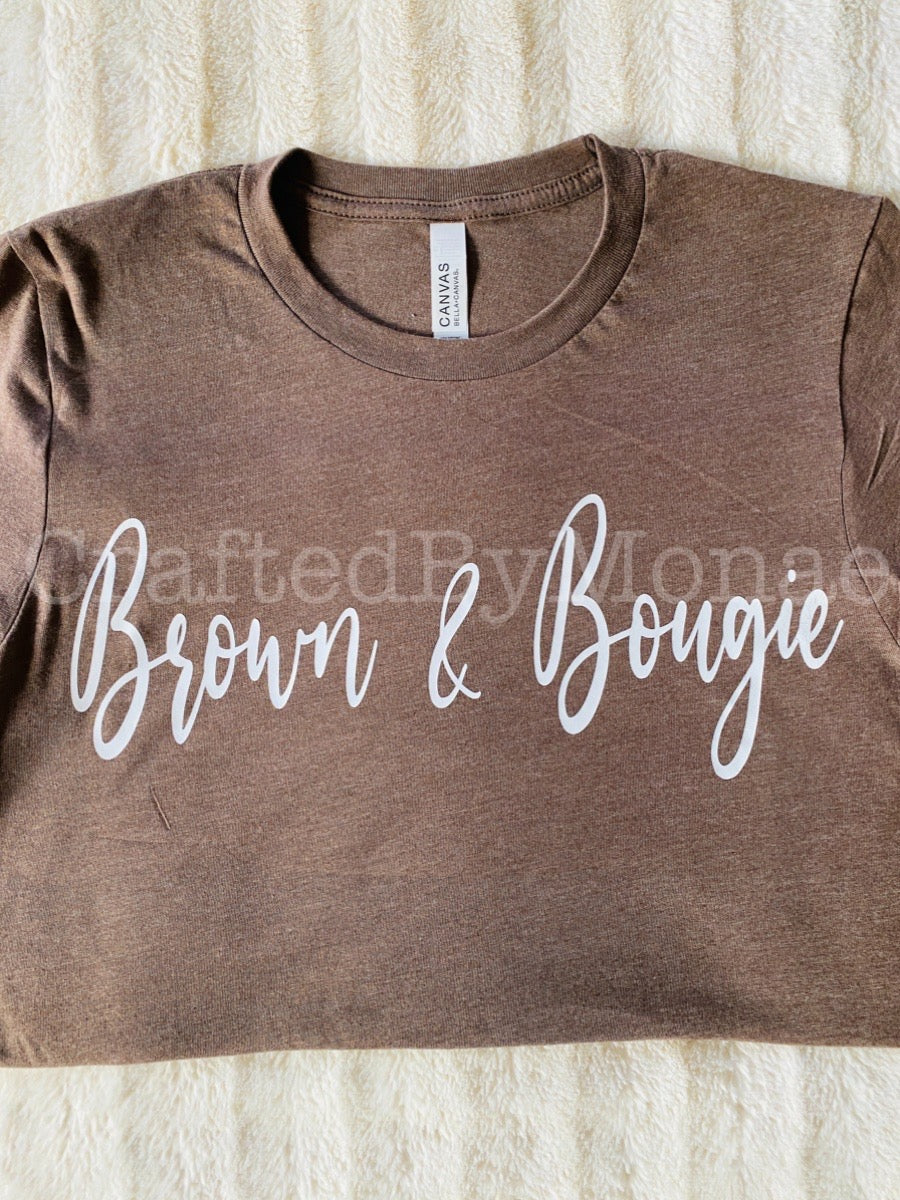 đ¤Brown and â¨Bougie Tee