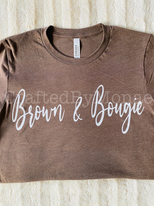 🤎Brown and ✨Bougie Tee
