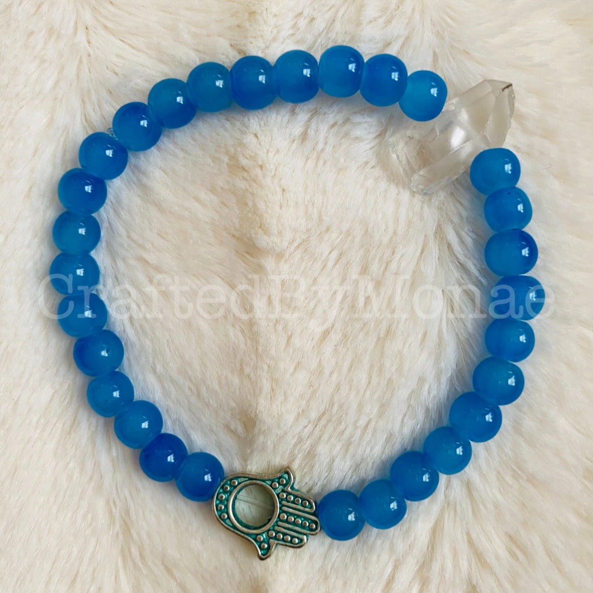 Peace, Clarity, and Divine Protection Vibes Bracelet