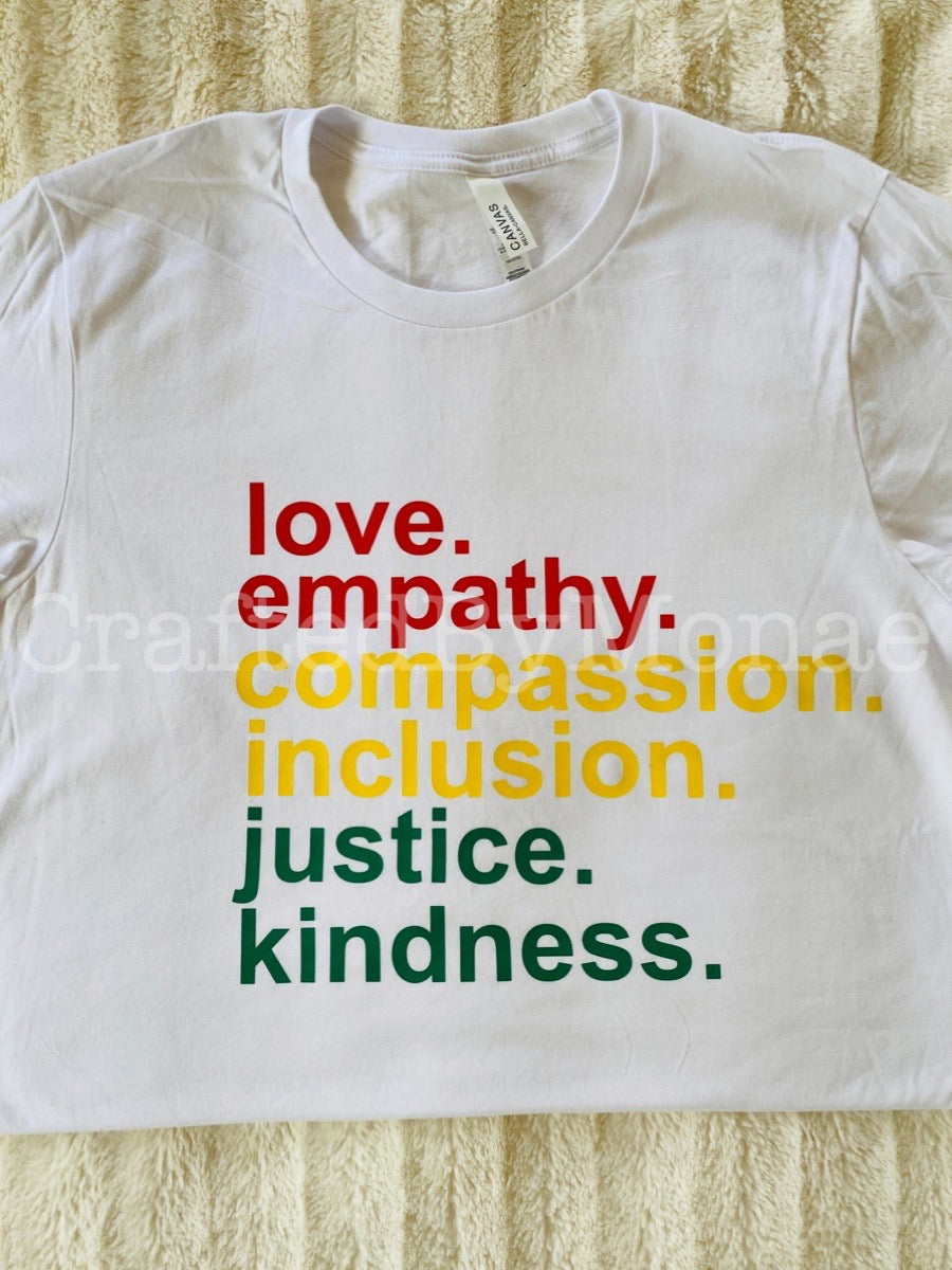 📚Black History...Actions Speak Louder Than Words Tee