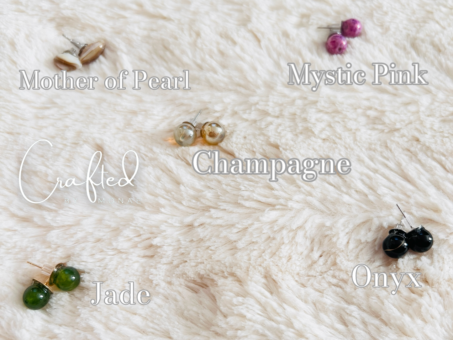 ✨Crystal Stud Earrings