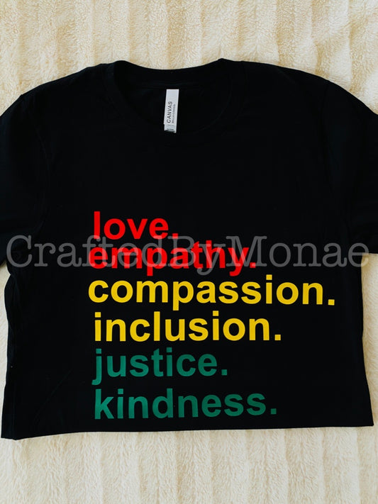 📚Black History...Actions Speak Louder Than Words Tee