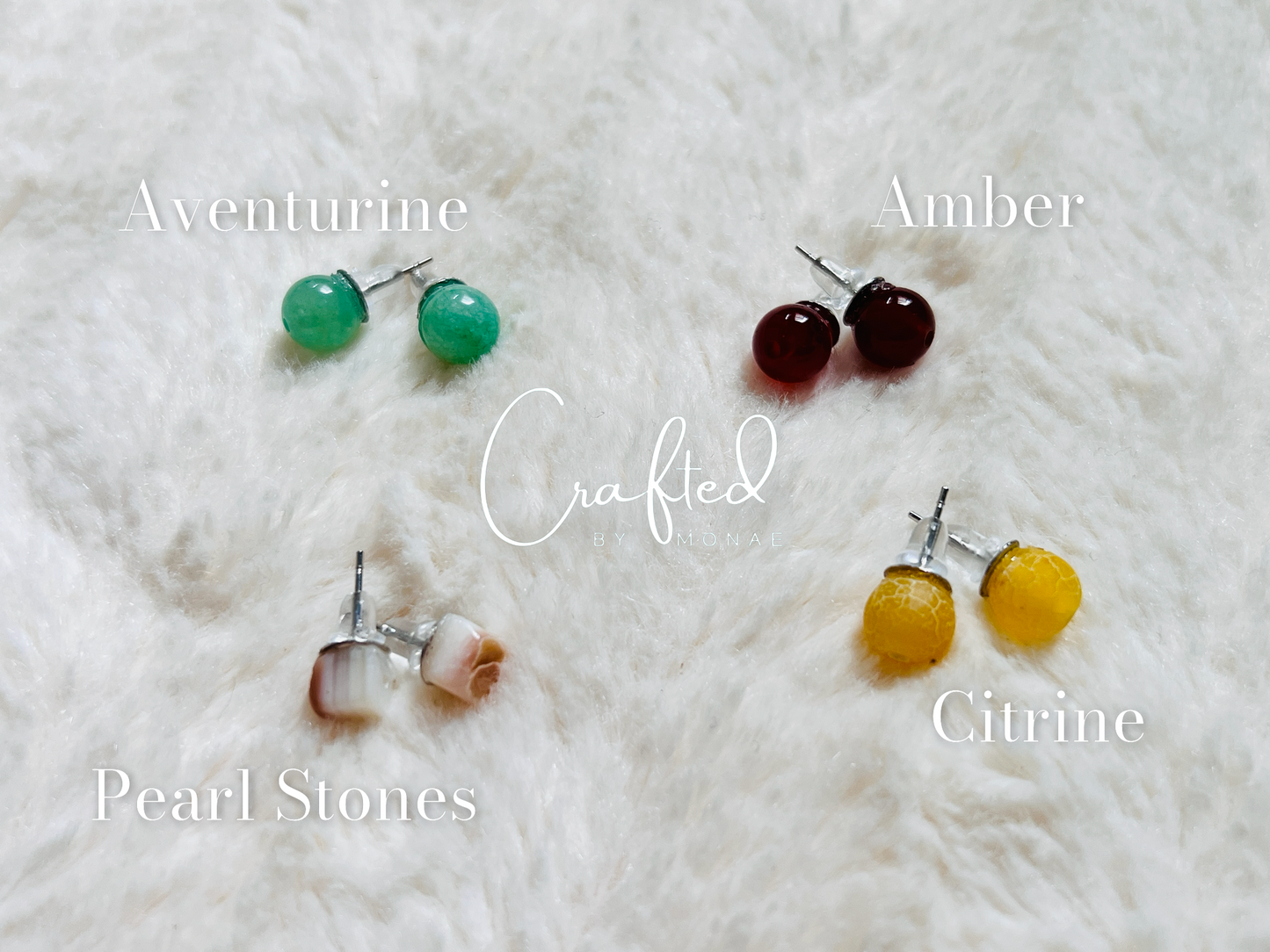 ✨Crystal Stud Earrings