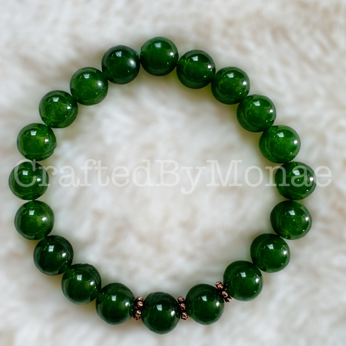 Wisdom and Perspective Jade Energy Vibes Bracelet