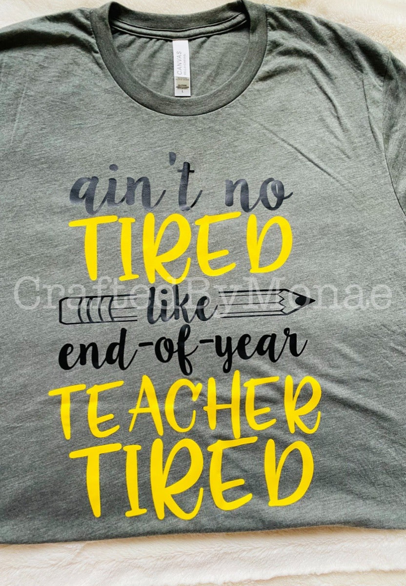 Teacher Tired😩