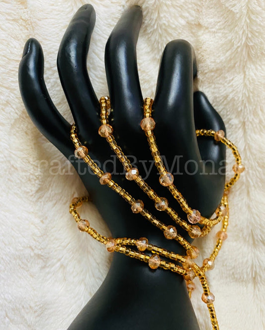 Just Golden Vibes Waistbeads