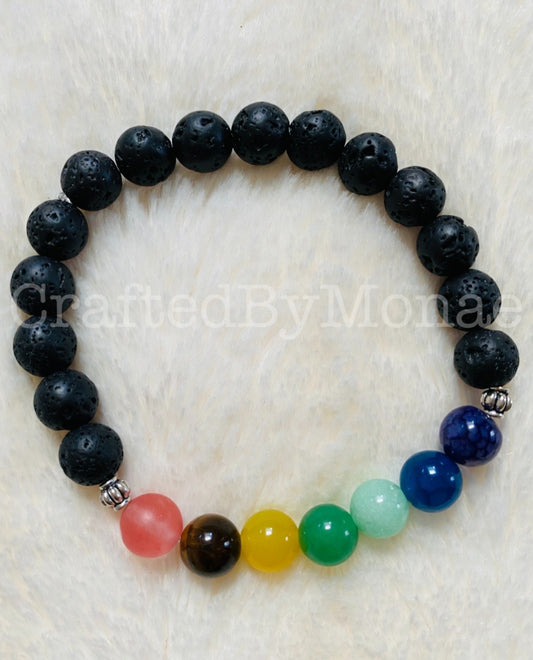 7 Chakras Energy Vibes Bracelet