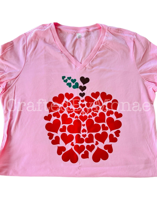 β€οΈTeacher VDay Tee