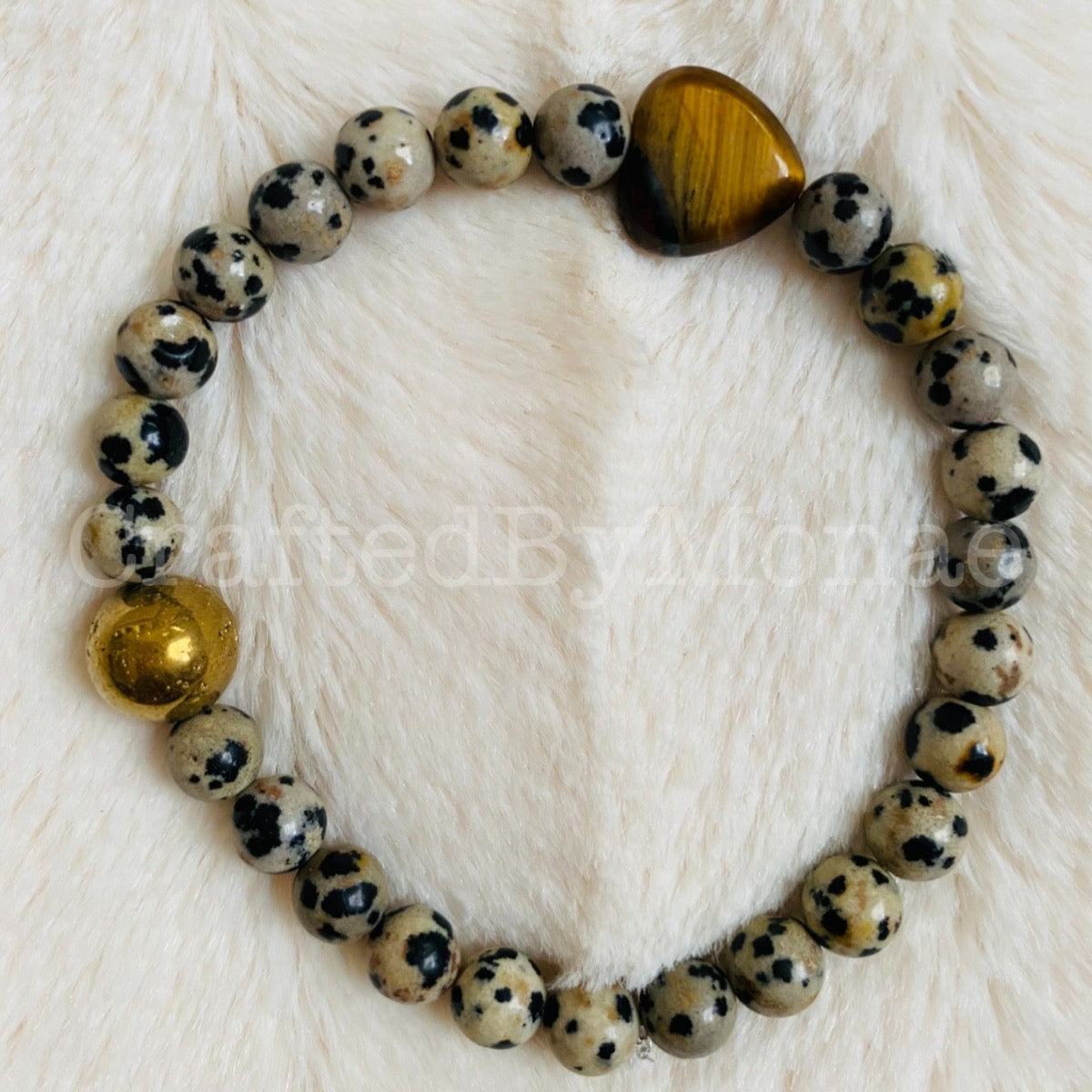 Clarity, Strength, and Tranquility Vibes Bracelet