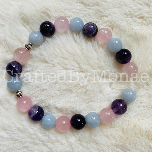 Courage, Calm, and Emotional Healing Energy Vibes Bracelet