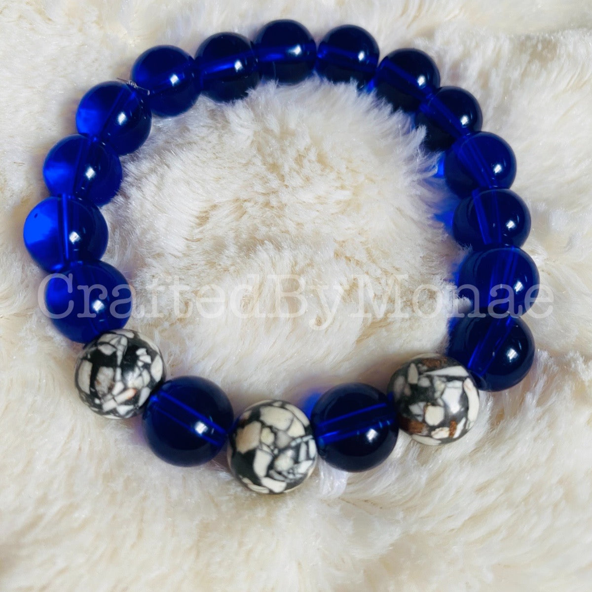 Sapphire Vibes with Natural Accents Bracelet